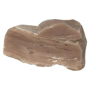 Peach Cream Layered Art Glass Cullet Slag Glass #5XL93‎